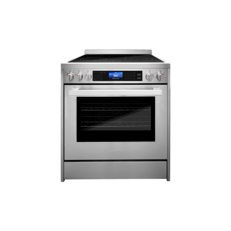 Cosmo Commercial-Style 30 in 5 cu. ft. Single Oven Electric Range with 7 Function Convection Oven in Stainless Steel - COS-305AERC