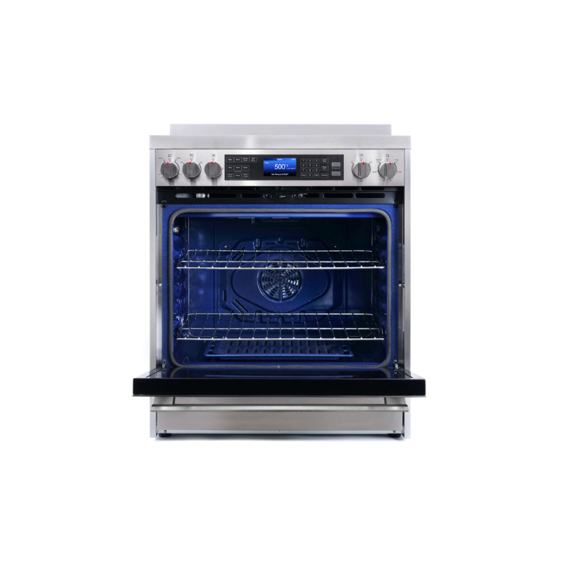 Cosmo Commercial-Style 30 in 5 cu. ft. Single Oven Electric Range with 7 Function Convection Oven in Stainless Steel - COS-305AERC