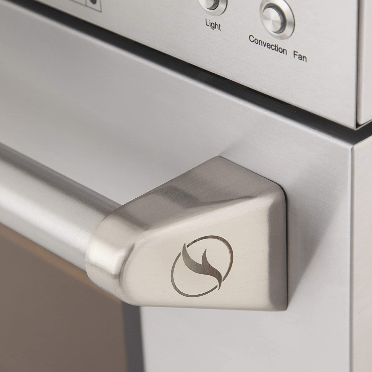 Kucht 36-Inch Gas Range in Stainless Steel with Black Knob (KFX360-K)