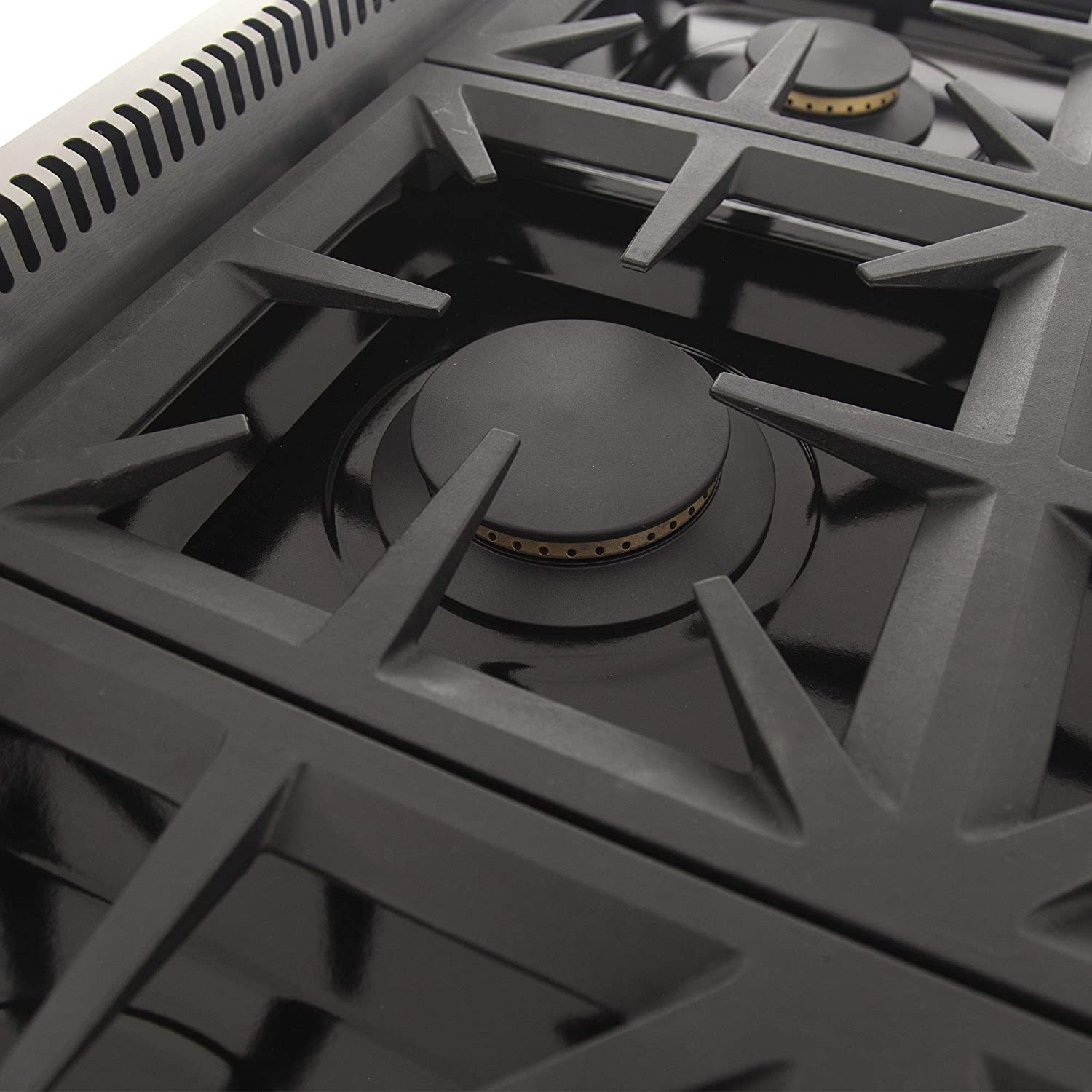 Kucht 36-Inch Gas Range in Stainless Steel with Black Knob (KFX360-K)