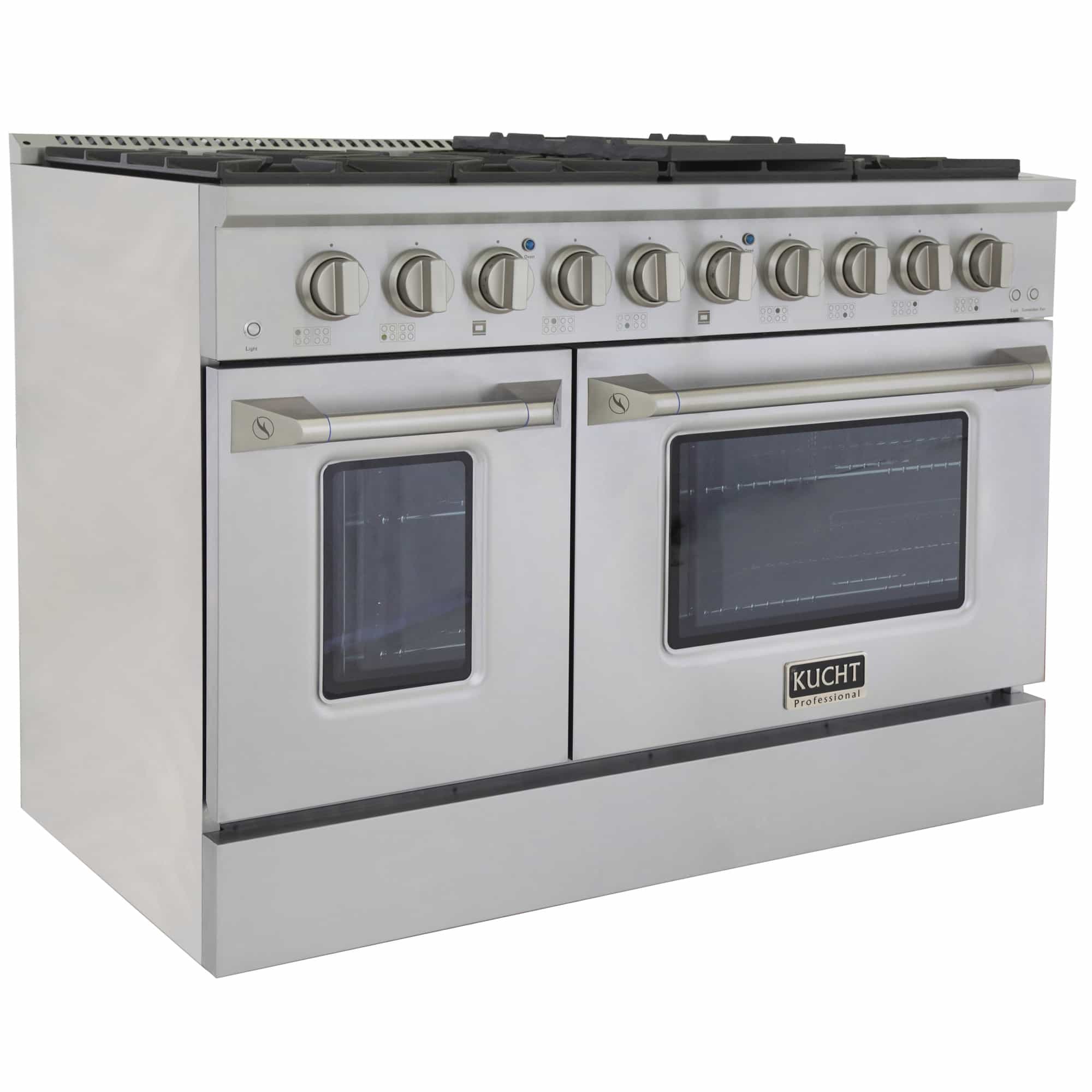 Kucht 48-Inch Pro-Style Dual Fuel Range in Stainless Steel (KDF482-S)