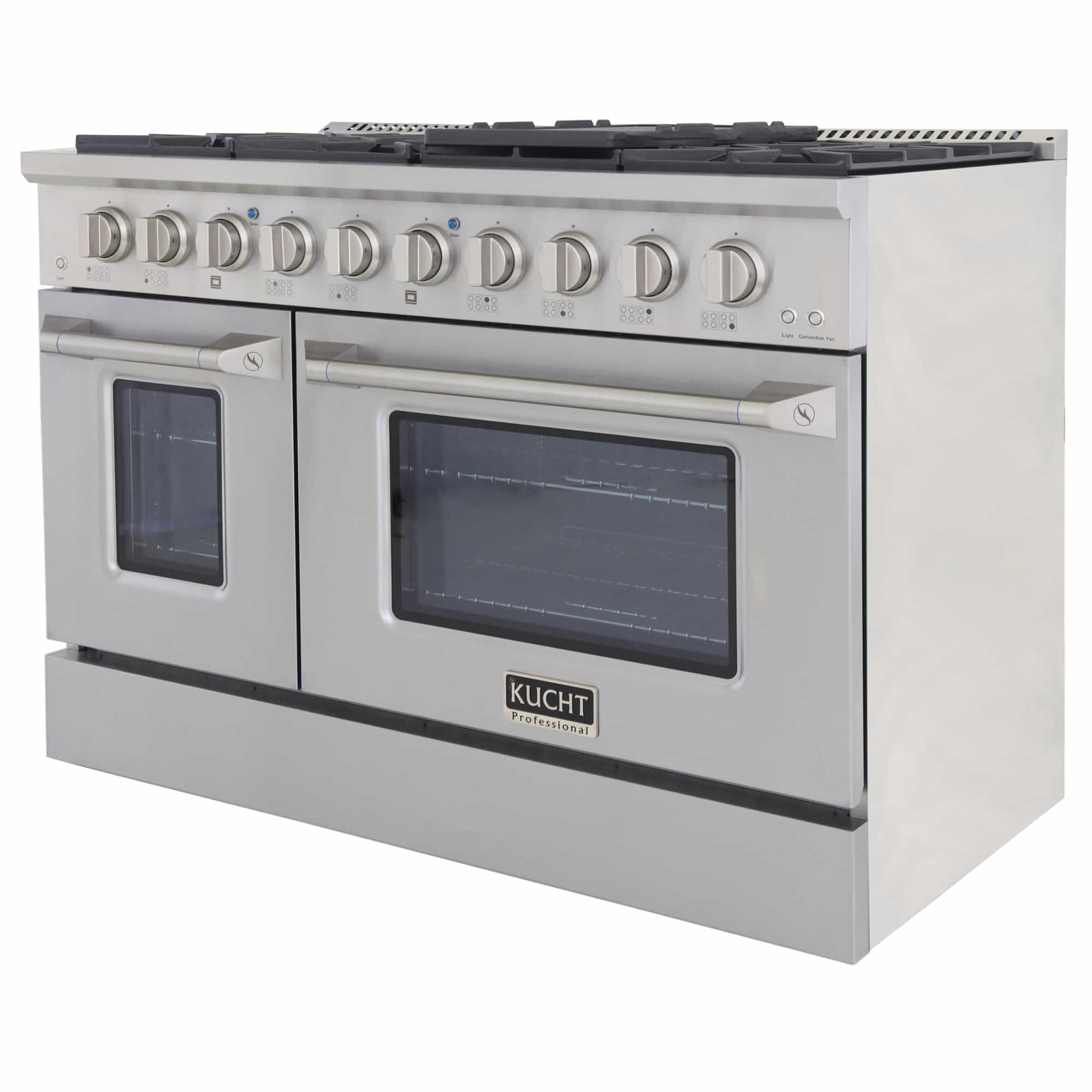 Kucht 48-Inch Pro-Style Dual Fuel Range in Stainless Steel (KDF482-S)