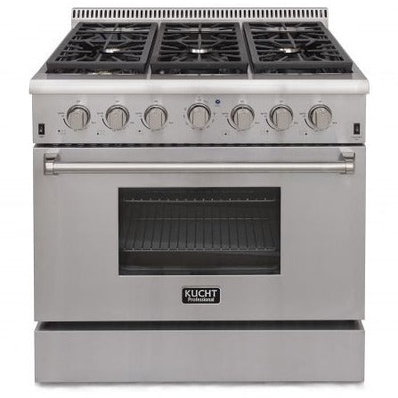 Kucht 30 in. 4.2 cu. ft. Professional All Gas Range in Stainless Steel KRG3080U