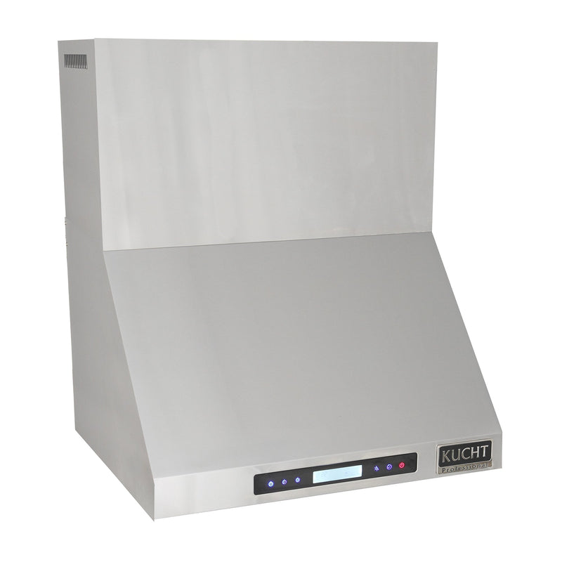 Kucht 30-Inch Wall Mounted Range Hood 900 CFM in Stainless Steel (KRH3021A)