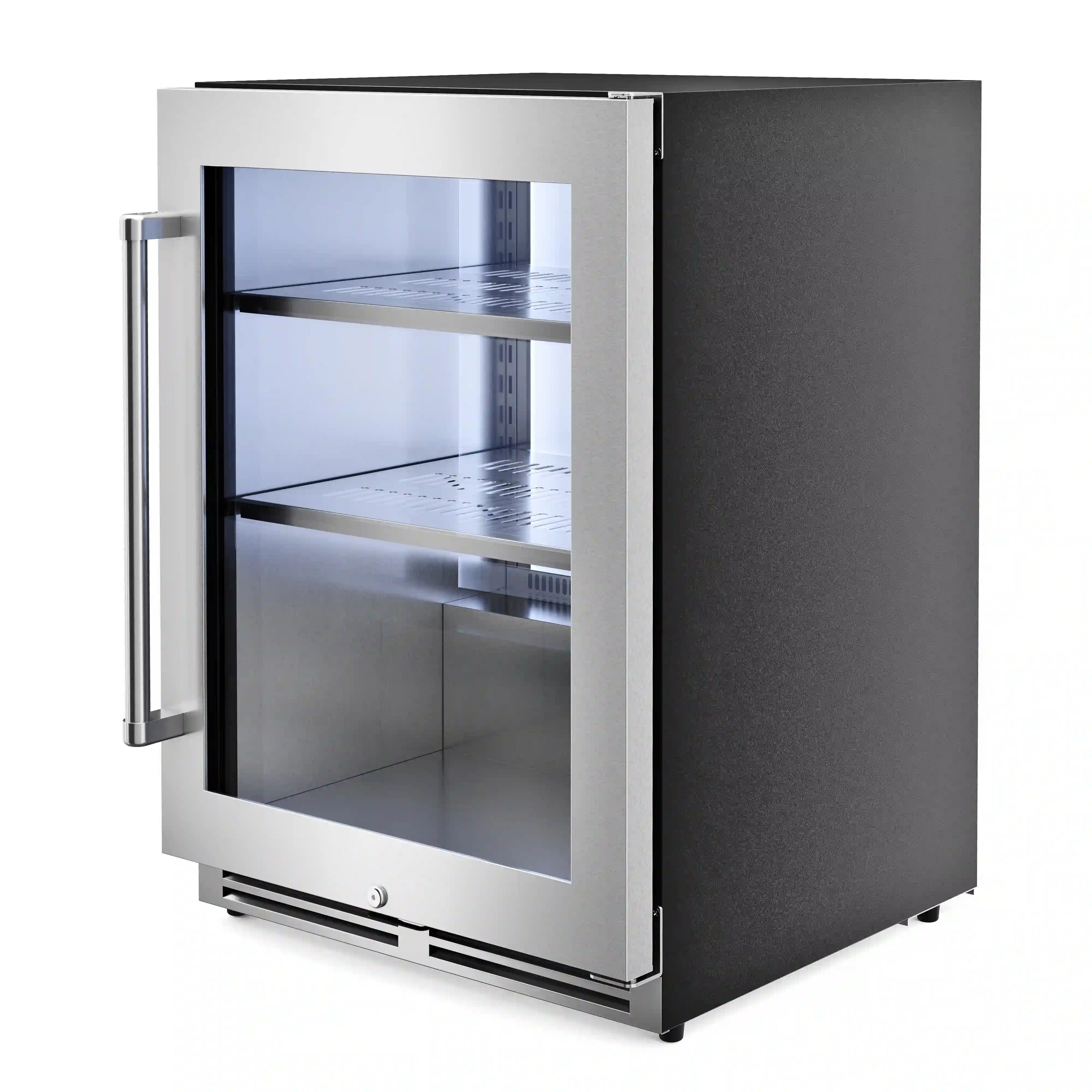 Thor Kitchen 24-Inch Undercounter Beverage Cooler in Stainless Steel (TBR24U)