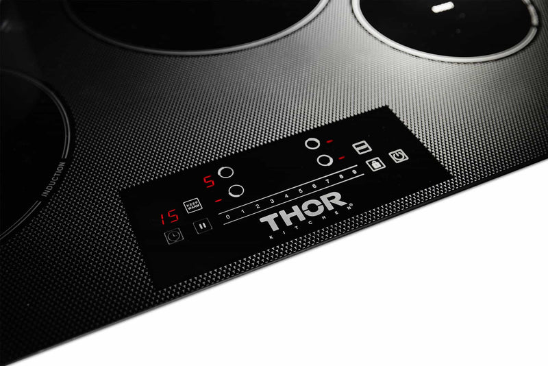 Thor Kitchen 30-Inch Built-In Induction Cooktop with 4 Elements (TIH30)