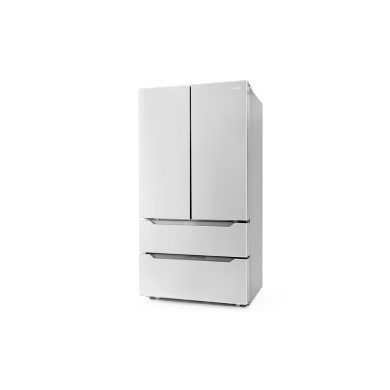 Cosmo 22.5 cu. ft. 4-Door French Door Refrigerator with Recessed Handle in Stainless Steel, Counter Depth - COS-FDR225RHSS