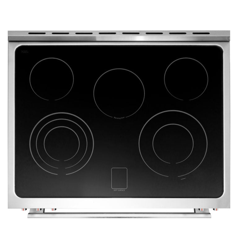 Cosmo Commercial-Style 30 in 5 cu. ft. Single Oven Electric Range with 7 Function Convection Oven in Stainless Steel - COS-305AERC