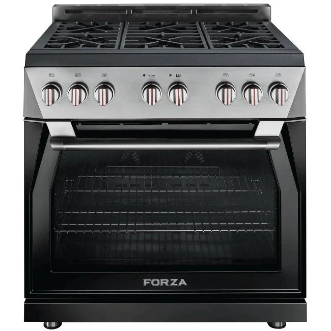 Forza 36" 6.0 cu. ft. Stainless Steel Pro-Style Gas Range - FR366GN