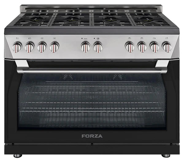 Forza 48" 7.8 cu. ft. Stainless Steel Pro-Style Gas Range - FR488GN