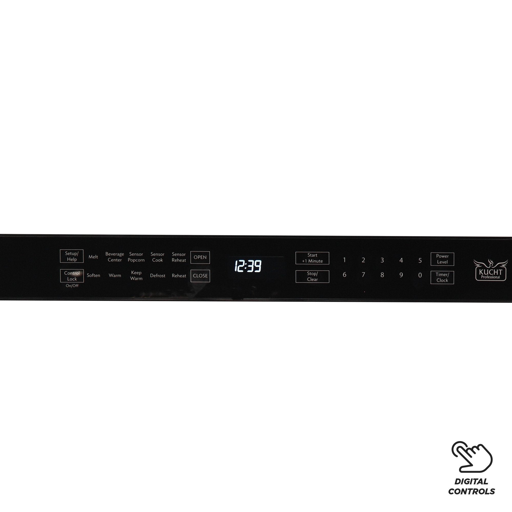 Kucht 24-Inch 1.2 Cu. Ft. Microwave Drawer in Stainless Steel (KMD24S)