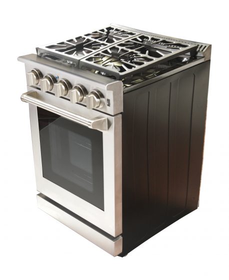 Kucht 24-Inch Gas Range in Stainless Steel 