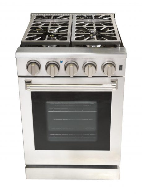 Kucht 24-Inch Gas Range in Stainless Steel 