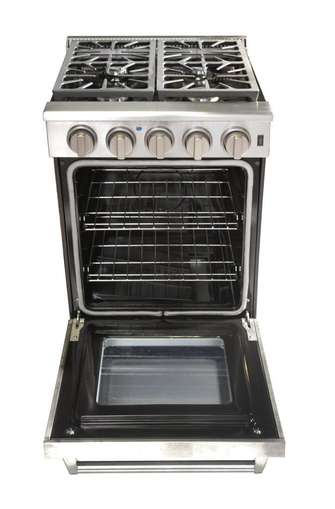 Kucht 24-Inch Gas Range in Stainless Steel 