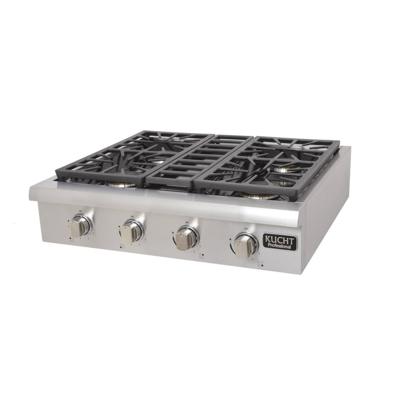 Kucht 30-Inch Rangetop in Stainless Steel (KRT301GU)