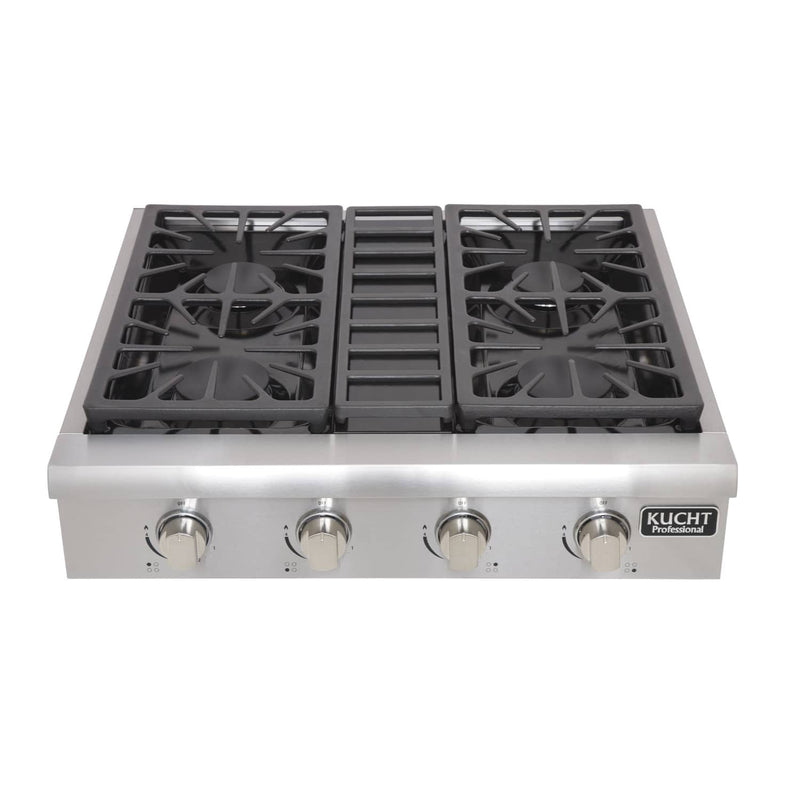 Kucht 30-Inch Rangetop in Stainless Steel (KRT301GU)