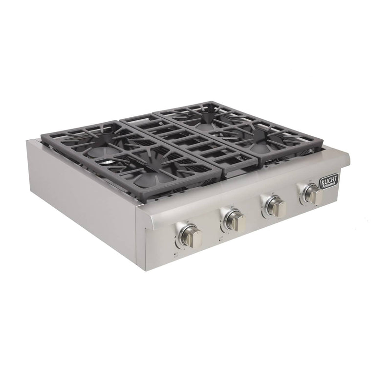 Kucht 30-Inch Rangetop in Stainless Steel (KRT301GU)