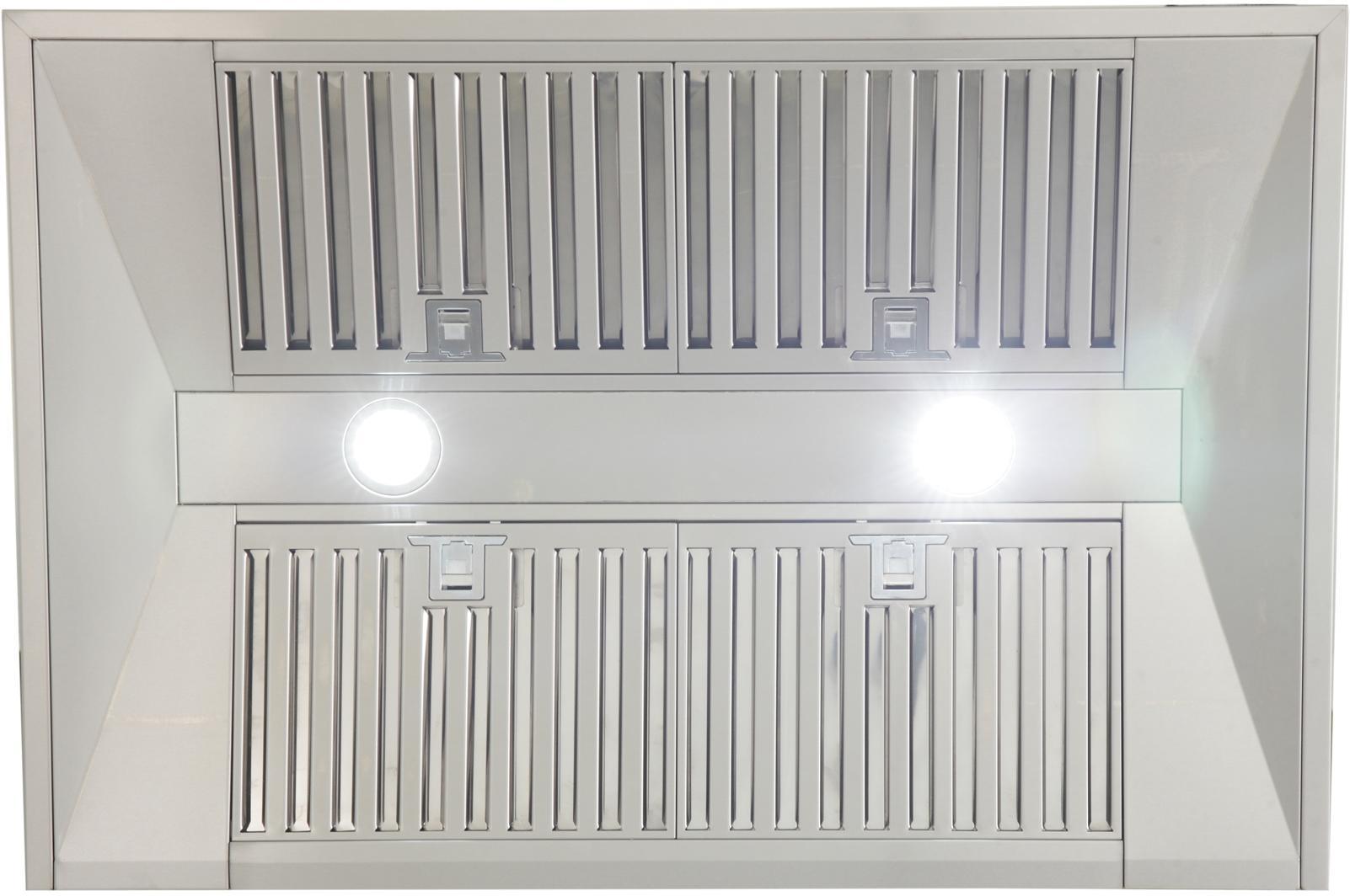 Kucht 30-Inch Wall Mounted Range Hood in Stainless Steel with Digital Display (KRH3010A)