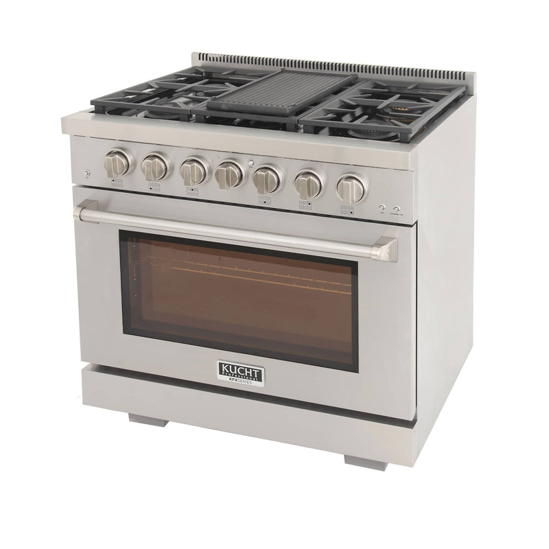 Kucht 36-Inch 5.2 cu ft. Gas Range (KFX360)