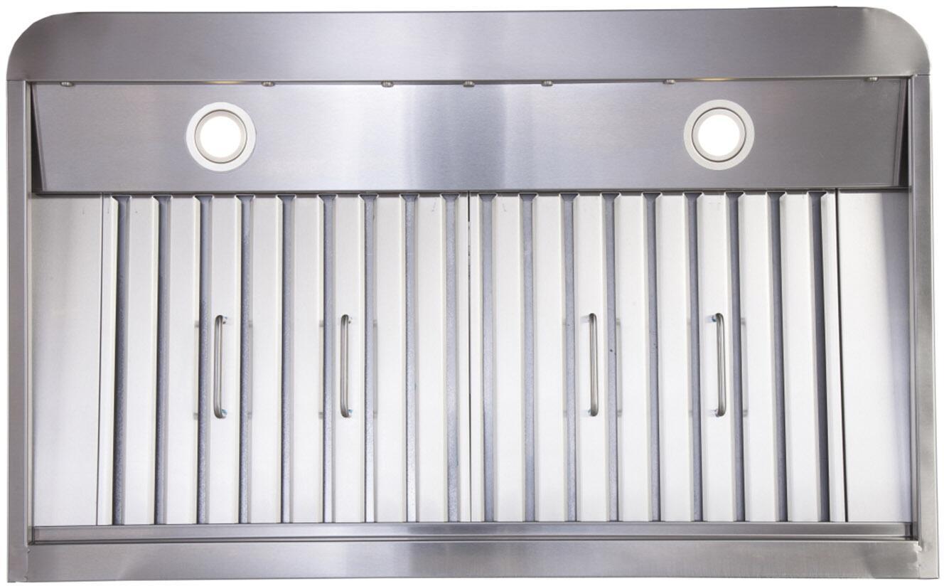 Kucht 36-Inch Under Cabinet Range Hood 900CFM in Stainless Steel with Digital Display (KRH361A)