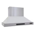 Kucht Professional 48 in. Wall Mounted Hood in Stainless Steel with Color Options KRH4815A