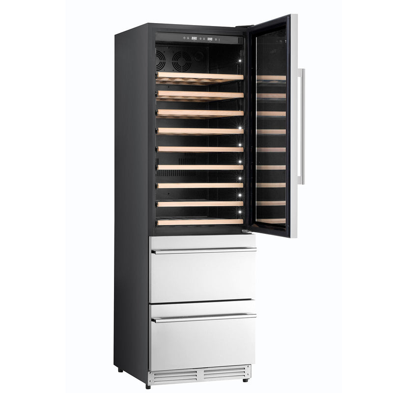 Kucht 23.5-Inch Dual Zone Wine & Beverage Cooler (K510WB)