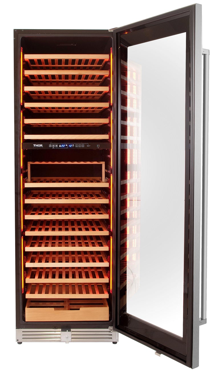 Thor Kitchen 24 in. 162 Bottle Dual Zone Wine Cooler