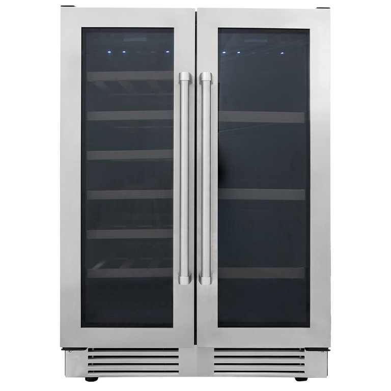 Thor Kitchen 24 in. 21 Bottle and 95-Can Wine Cooler - TBC2401DI