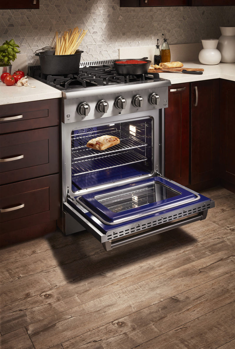 Thor Kitchen 30-Inch 4.2 cu. ft. Dual Fuel Range in Stainless Steel (HRD3088U)