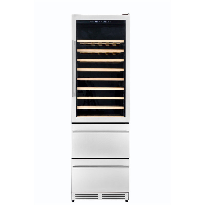 Kucht 23.5-Inch Dual Zone Wine & Beverage Cooler (K510WB)